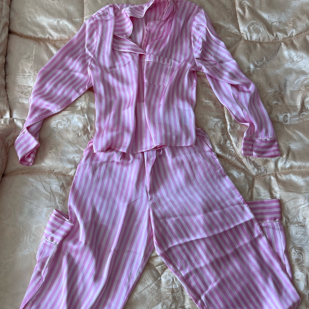 Pink Striped Barbie Pajamas